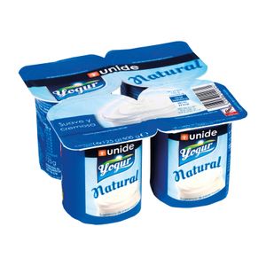 yogur natural pack 4